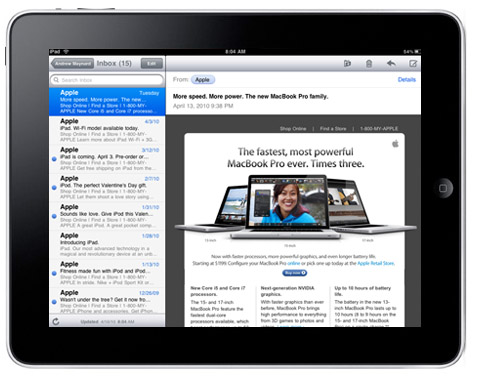 iPad Support